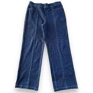 Betabrand Wide Leg Jeans